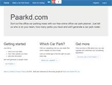 Tablet Screenshot of paarkd.com